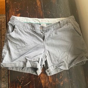 Grey Khaki Shorts - size 10
